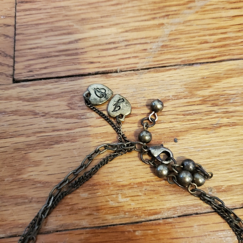 Betsey Johnson cheetah heart necklace - Picture 4 of 4